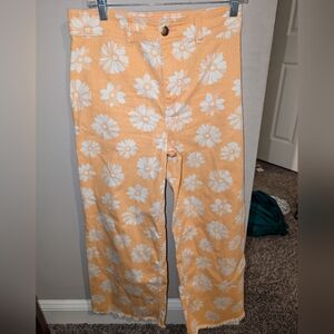 Billabong High-Waisted Pants Flower